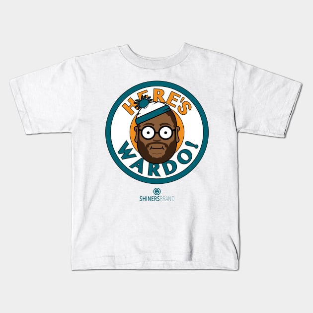 Here's Wardo! Kids T-Shirt by shinersbrand